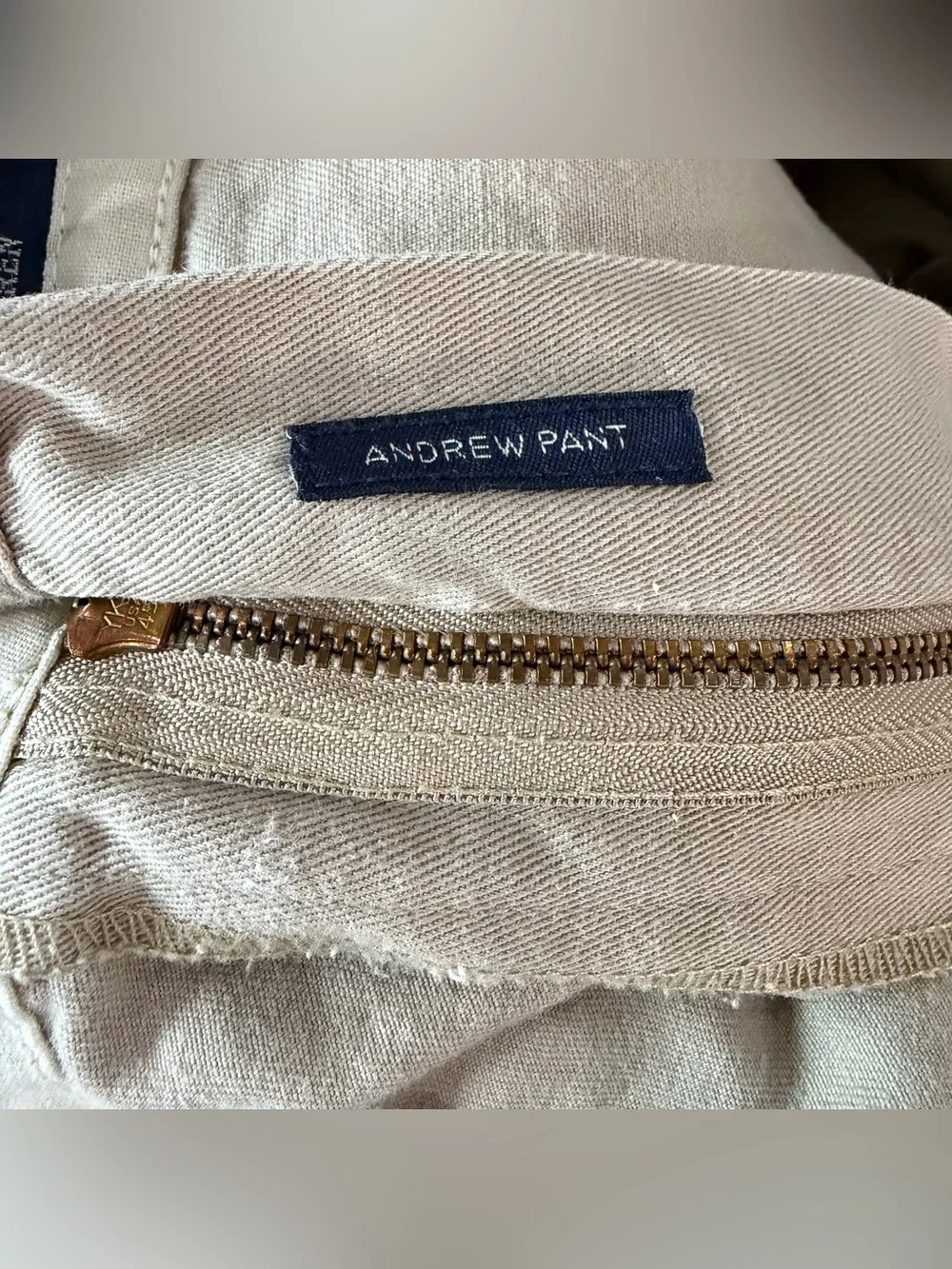 Vintage 90s Polo Ralph Lauren Andrew Pant Mens 36/31 Pleated Front Chino Tan